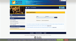 Desktop Screenshot of agent.playasenator.com